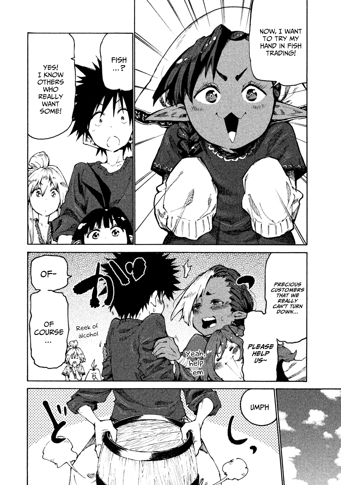 Mazumeshi Elf to Yuboku gurashi Chapter 28 8